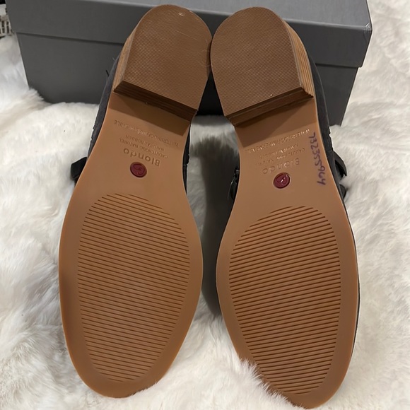 Blondo Gray Leather Booties, NWOT - Picture 3 of 6